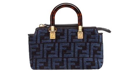 fendi blue suede boston bag|fendi bags by the way.